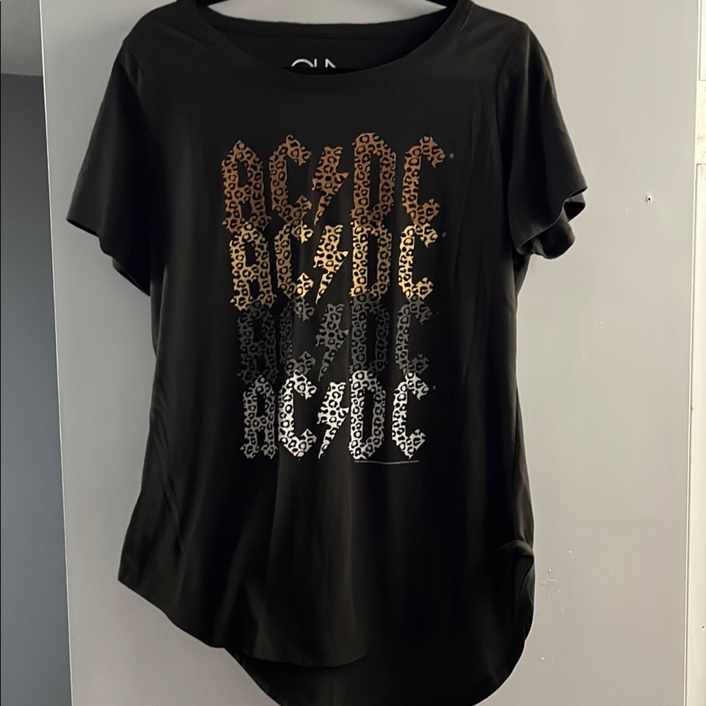 Chaser Black Graphic Sequin T-Shirt